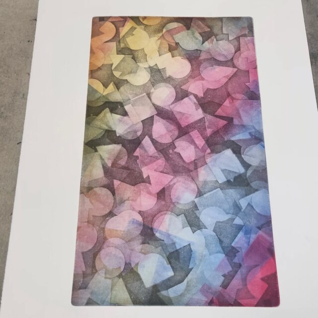 “Bauhausen“ 2026
Multicolor Aquatinta Radierung

#etching #radierung #aquatinta #bauhaus